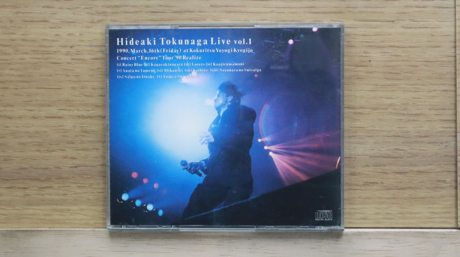 国内盤CD☆徳永英明/Hideaki Tokunaga□ 徳永英明LIVE