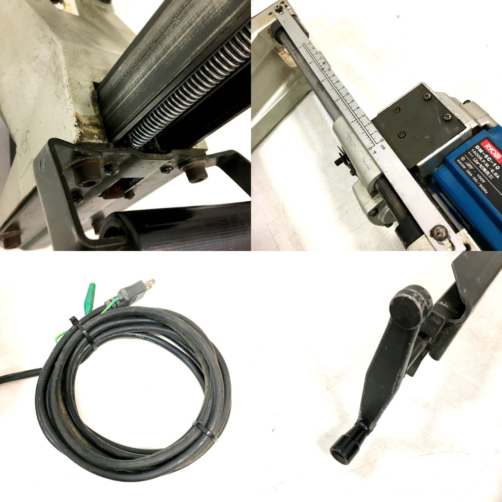 RYOBI リョービ コミ栓角のみ DM-6C-10 建築用ホゾ穴 ぬき穴 角のみ 角 