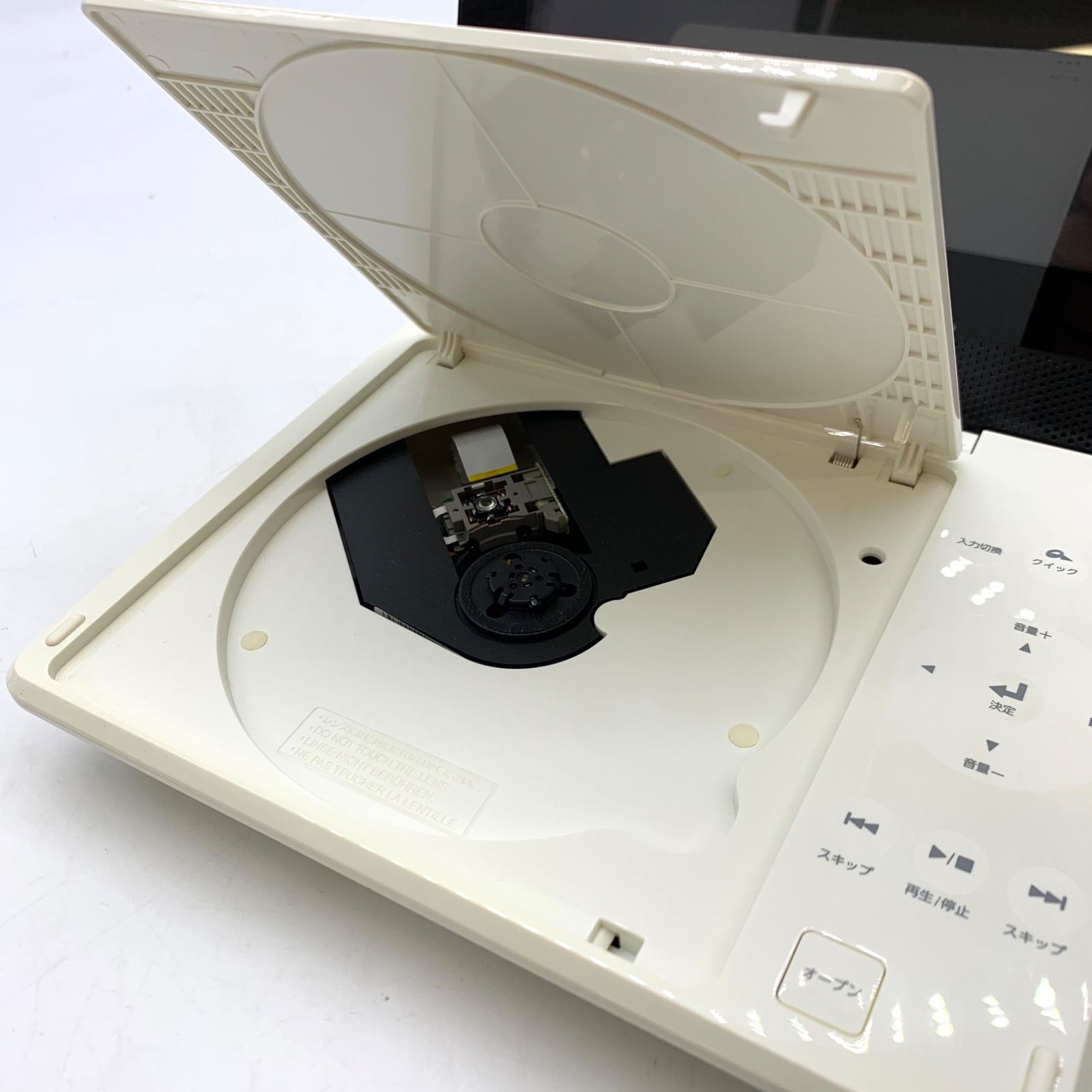 通電確認済み】TOSHIBA DVDプレーヤー SD-P77S W 節約 2025年最新】sd