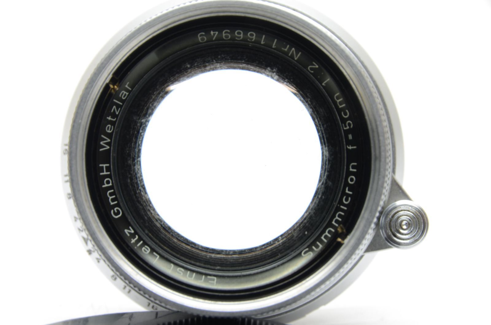 ライカ ズミクロン Leica SUMMICRON M 50mm F2 Ｍマウトレンズ 初代 