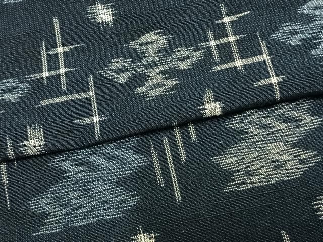 平和屋着物▽上質な紬 単衣 琉球絣 正絹 逸品 AABA7638fy - メルカリ