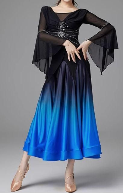 社交ダンスドレス ラテンドレス 競技 デモ用 ルンバ オーダーメイド