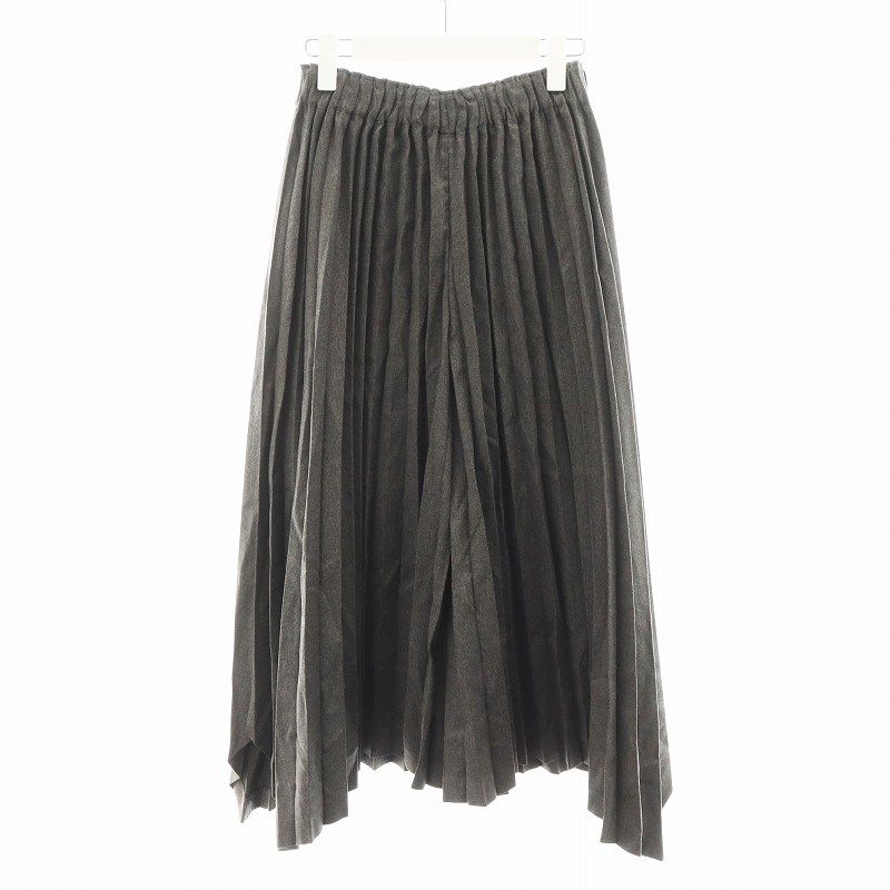 プリーツプリーズ PLEATS PLEASE イッセイミヤケ ISSEY MIYAKE ワイドパンツ イージーパンツ 3 グレー PP73-FF641 |AN30