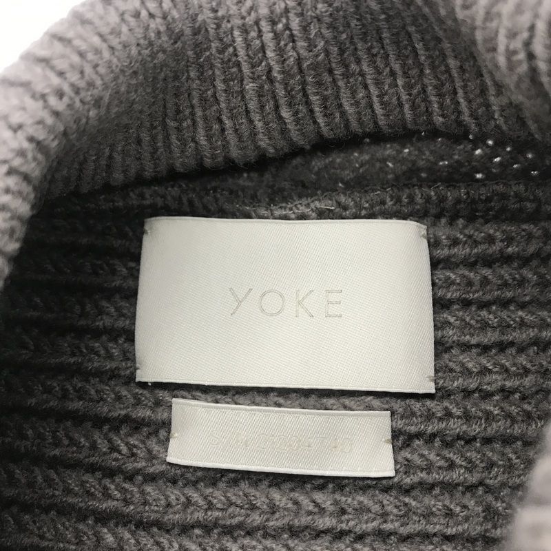 YOKE ニット CABLE CREW NECK KNIT YK21AW0288S クルーネック 日本製 