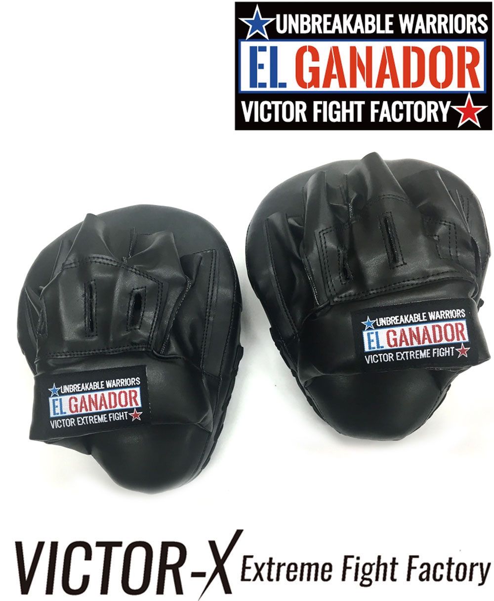 EL GANADOR FOCUS MITTS BLACK  ボクシングミット