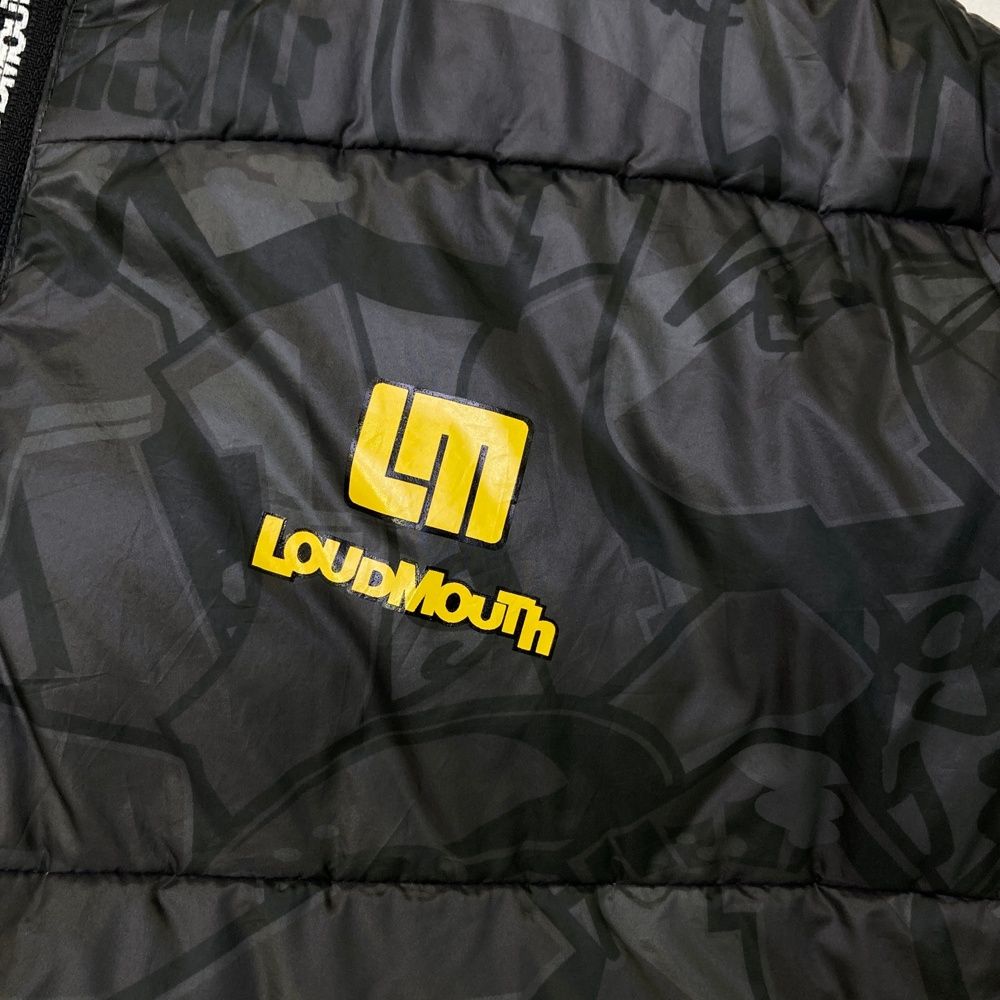 ダウンジャケット 総柄