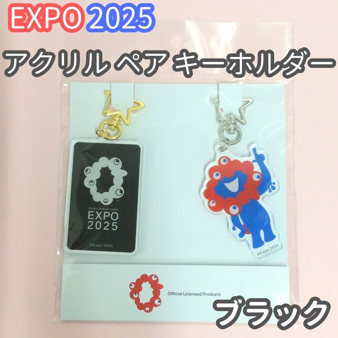 完売品 ラスト１点 大阪・関西万博ミャクミャク ペアマグネットキーホルダー ミャクミャクペアマスコットキーホルダー マグネット 2体セット