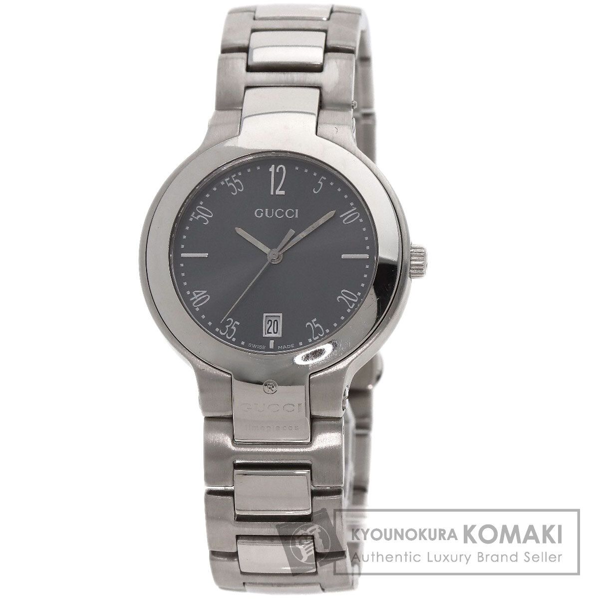 GUCCI グッチ 8900M ラウンドフェイス 腕時計 SS SS メンズ