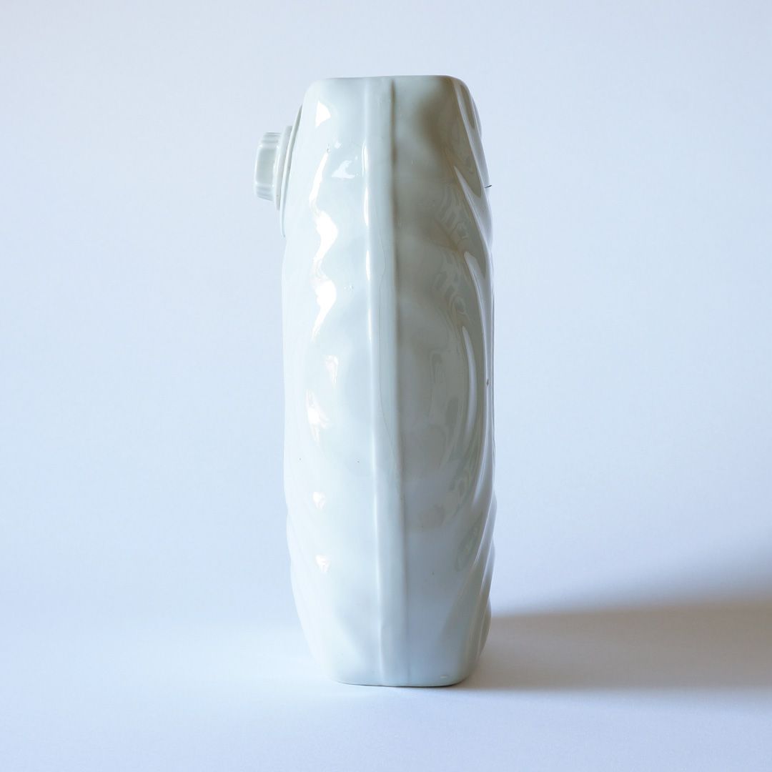 陶器製 湯たんぽ 中古品 昭和レトロ アンティーク暖か❗️ レトロ 陶器 湯たんぽ 陶器製 ヴィンテージ 昭和 アンティーク