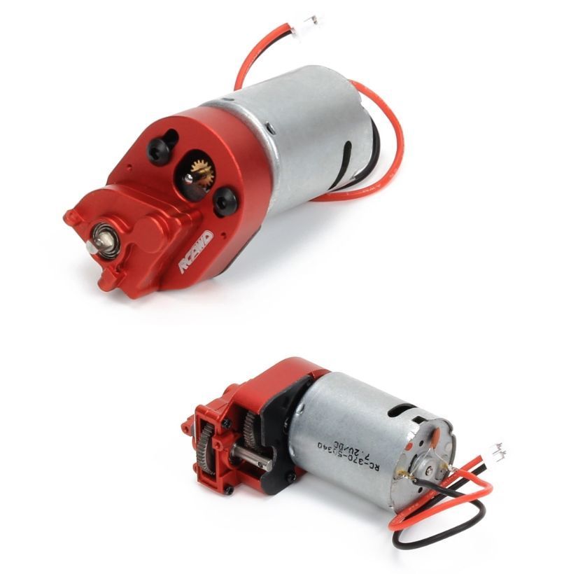 SCX24 クローラー☆ 超強力 370モーター 34T / ギヤーボックス付 / 高