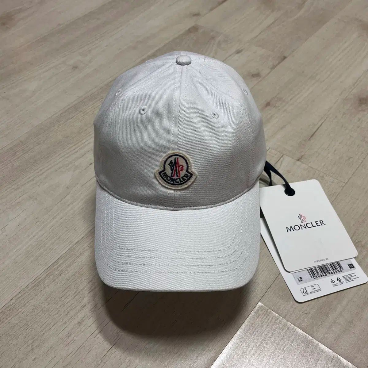 MONCLER モンクレール モンクレール ベレット ベース ボールキャップ 帽子 ホワイト