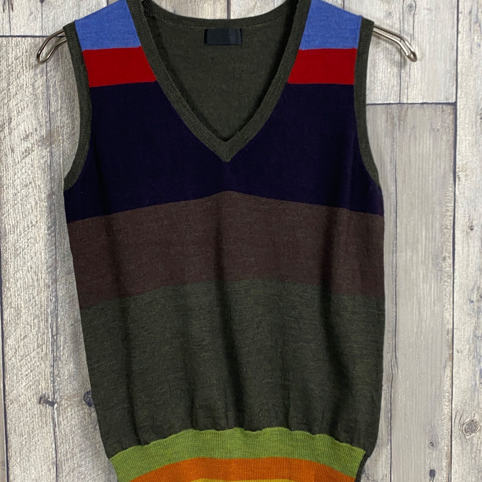Paul Smith BLACK ポールスミス ブラック】オンワード樫山 ウール 