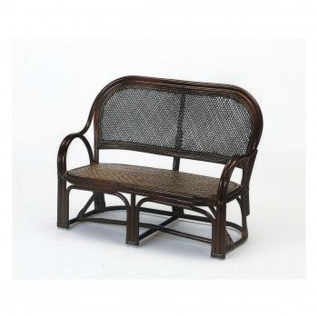 Romantic Rattan 籐ラブチェア＆テーブル2点セット点セット Y 1000 A