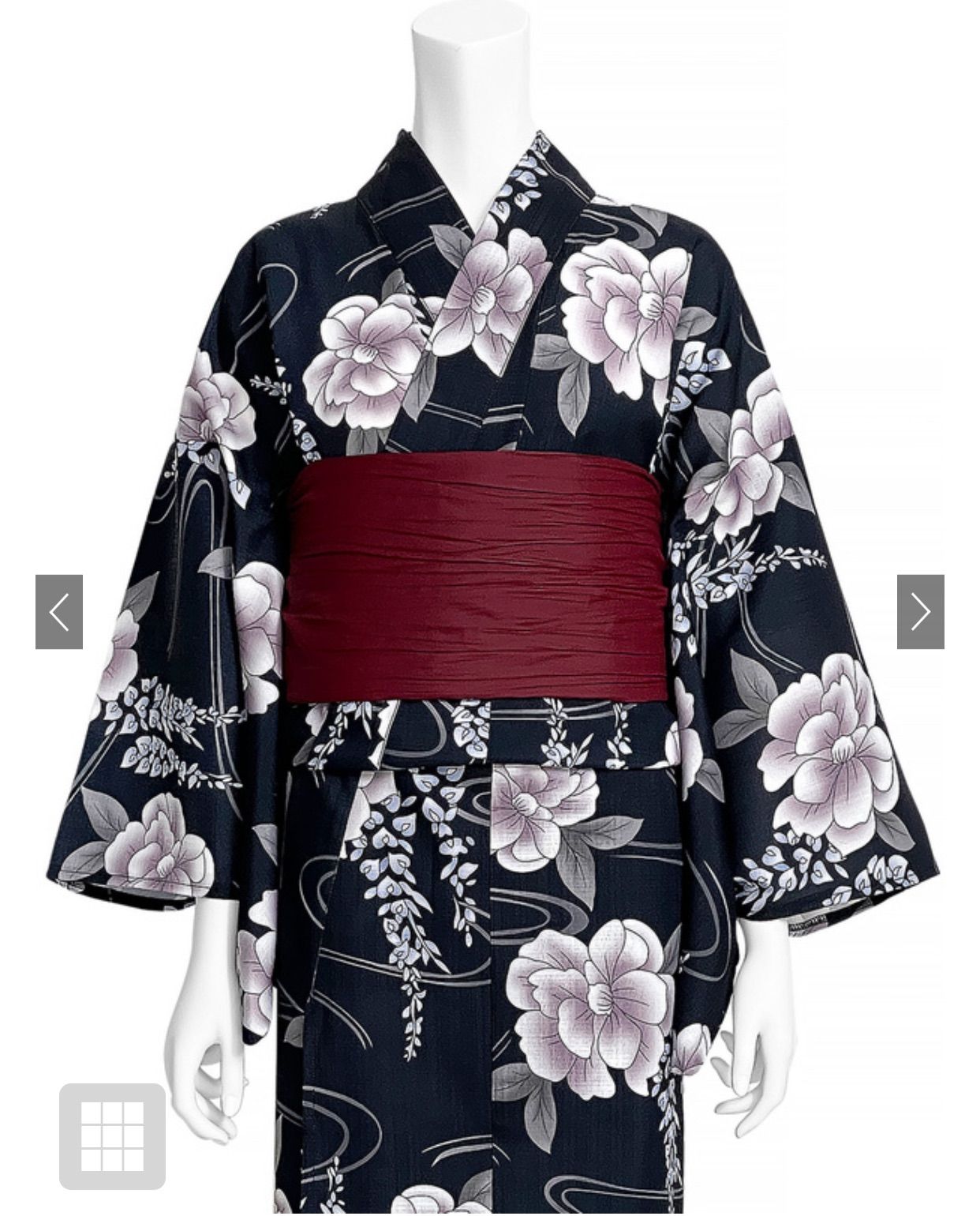 藤浴衣セット[gi1609］ 藤浴衣セット[gi1609] | レディースファッション通販のグレイル