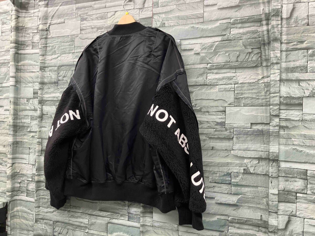 DISCOVERED DC-23AW-BL-04 Boa sleeve MA-1 blouson /ディスカヴァード