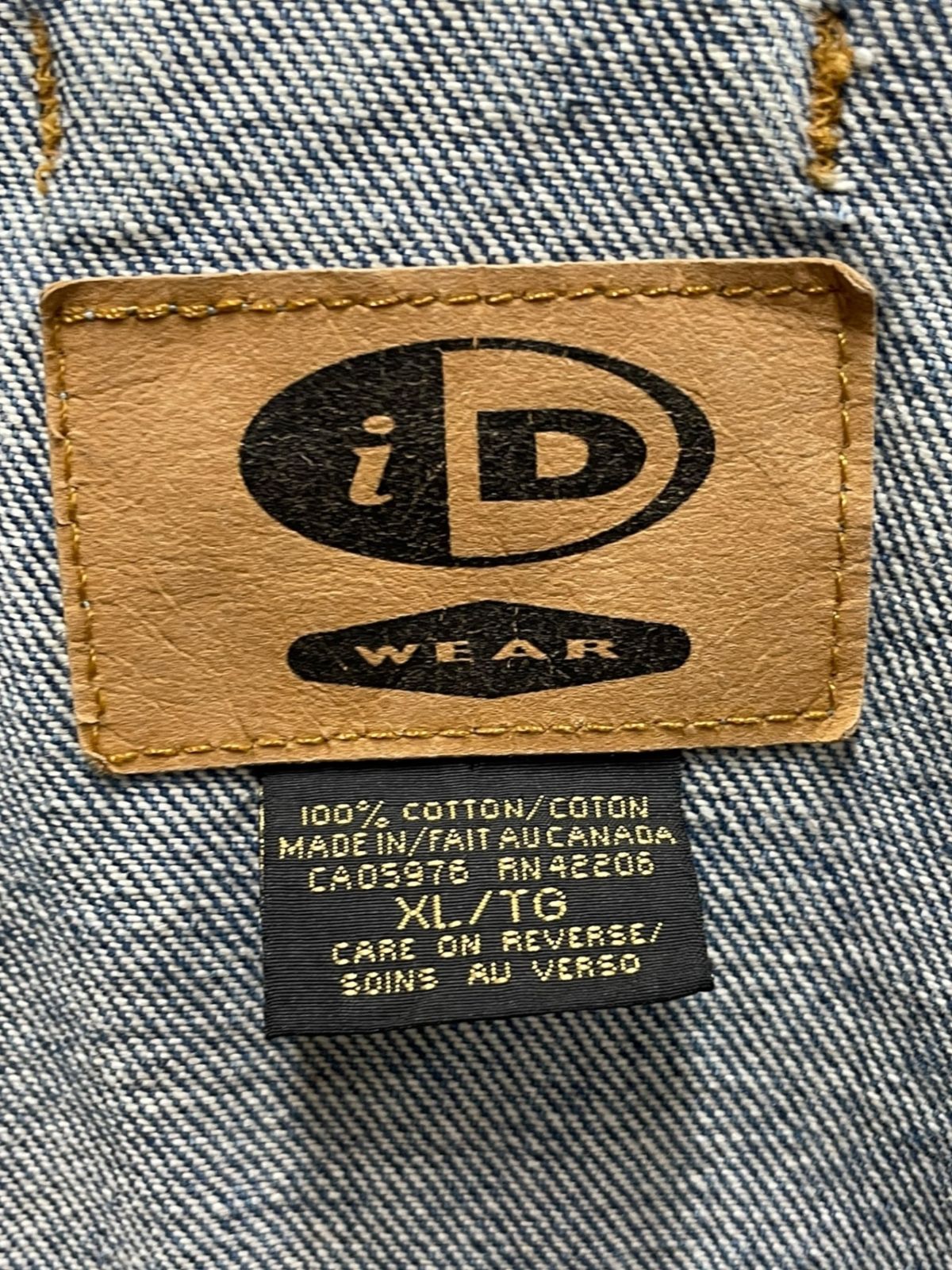 iD wear (アイディーウエア) 長袖 デニム ジャケット Gジャン