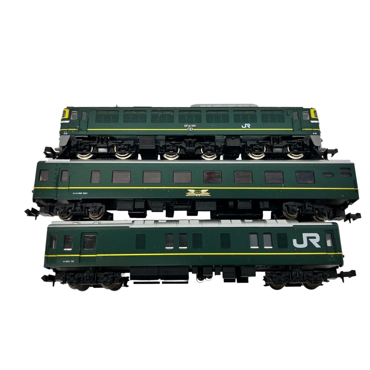 TOMIX EF81 トワイライトエクスプレス TOMY 3両セット 鉄道模型