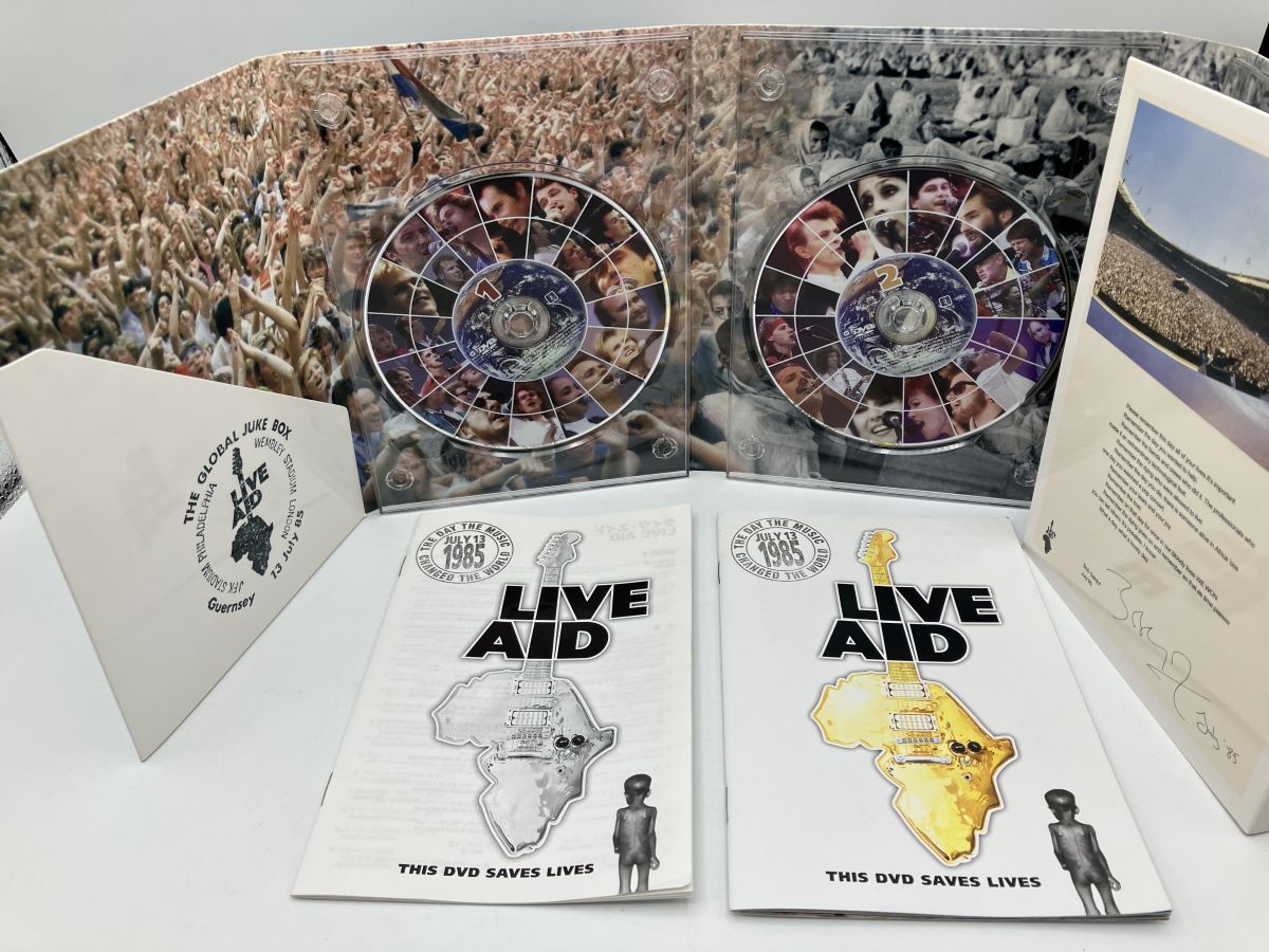LIVE AID JULY 13 1985/DVD 4枚組 中古 セル版/e1456 - メルカリ