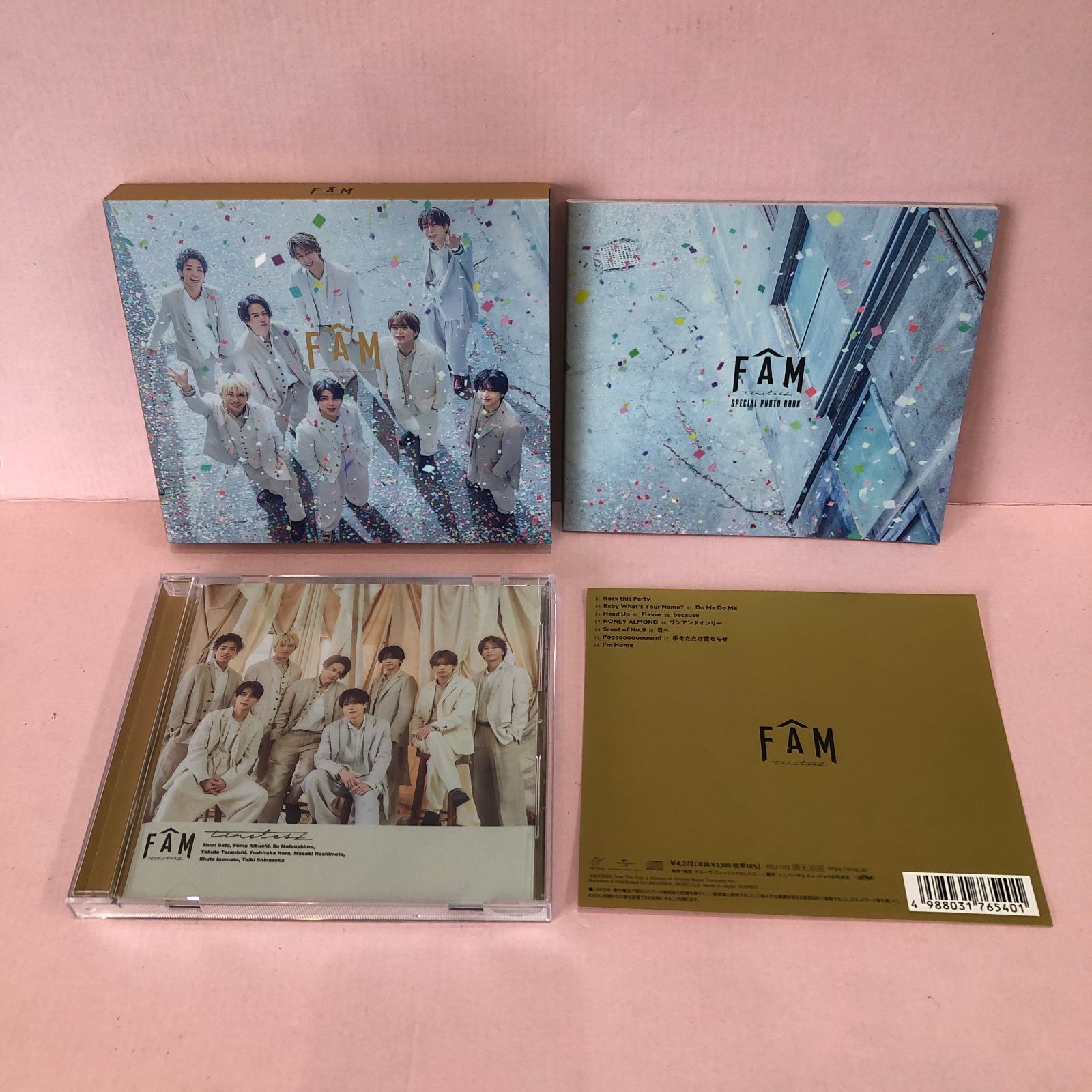 □[CD] timelesz FAM / UNIVERSAL MUSIC STORE限定盤 特典付き