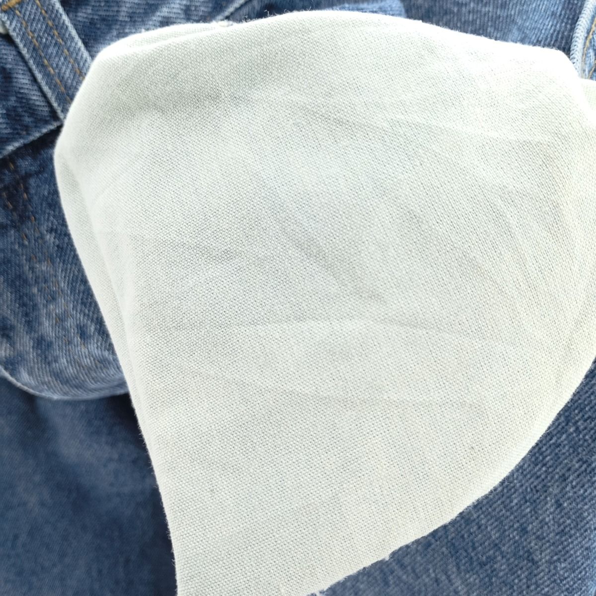 ストレートデニムパンツ