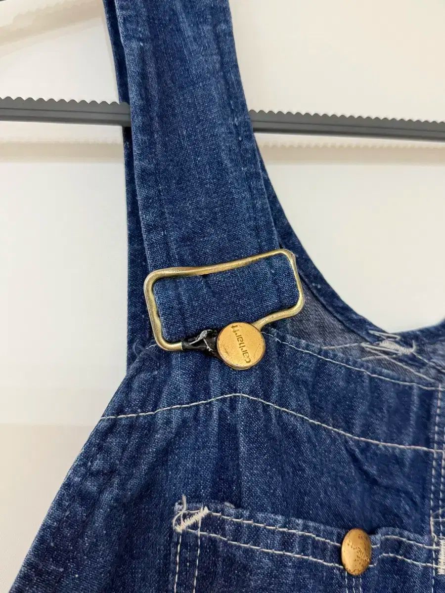 Carhartt カーハート オーバーオール ヴィンテージ carhartt - カーハート 70s USA製 ヴィンテージ プリントタグ