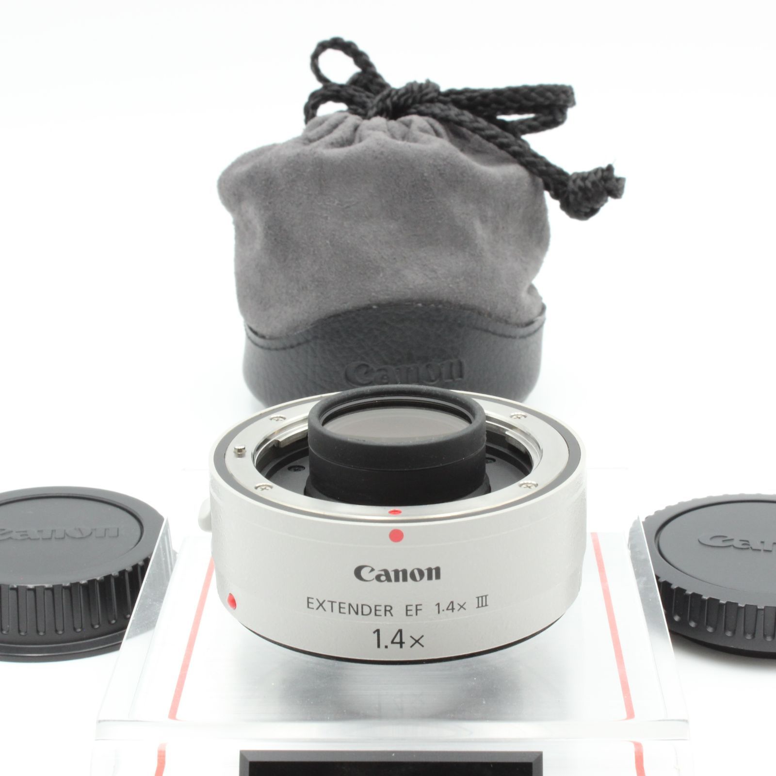 極美品】 Canon キヤノン EXTENDER エクステンダー EF 1.4x III ポーチ