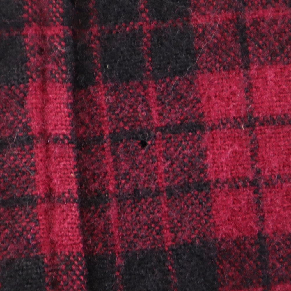 ウールリッチ 50s ヴィンテージ チェック柄 長袖 シャツ 18 ワイン