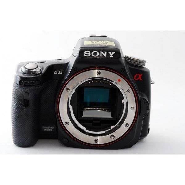 ソニー SONY α33 SLT-A33 標準&望遠ダブルズームセット 美品 SD