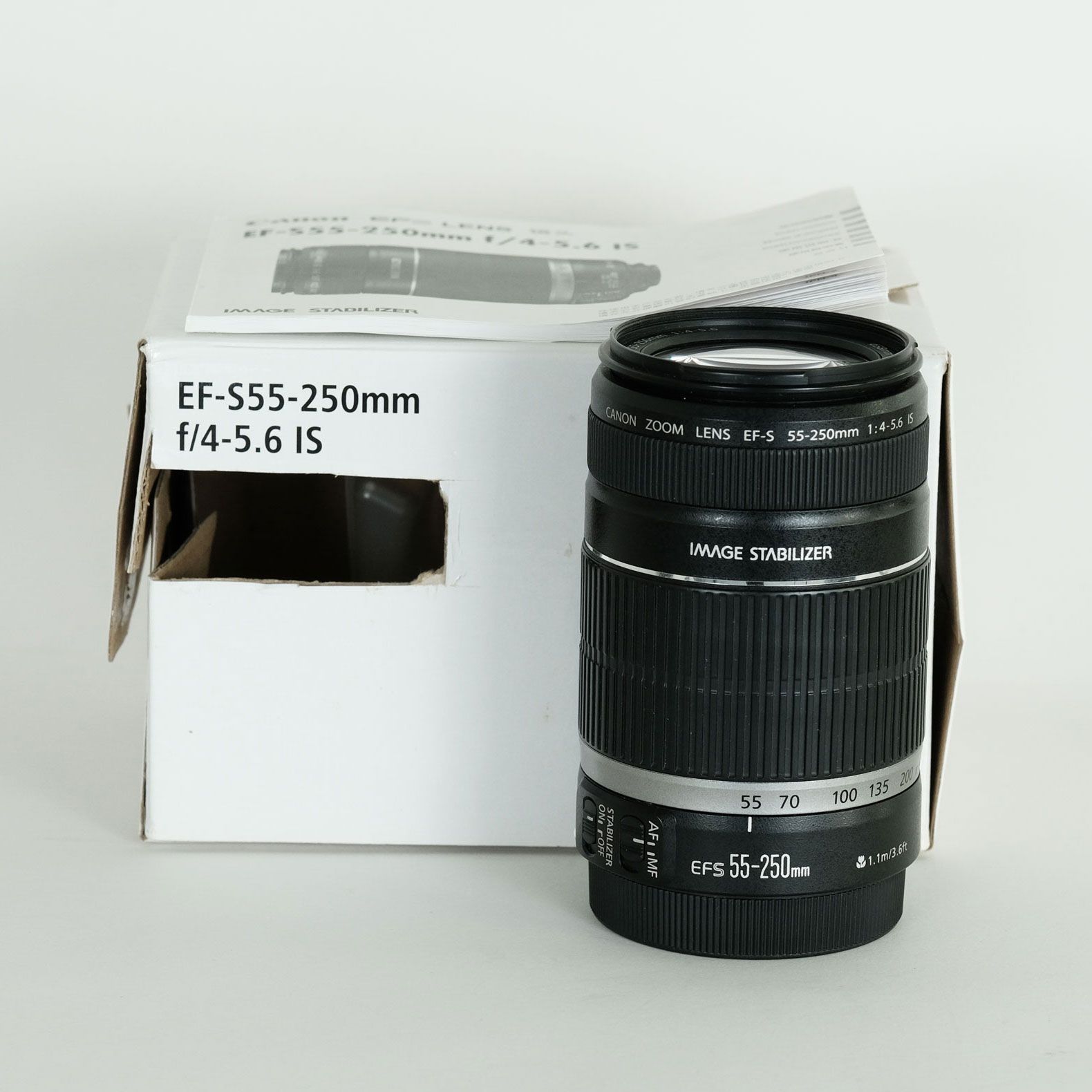 美品】canon ズームレンズefs55-250mm f1:4-5.6 並品] Canon EF-S55-250mm