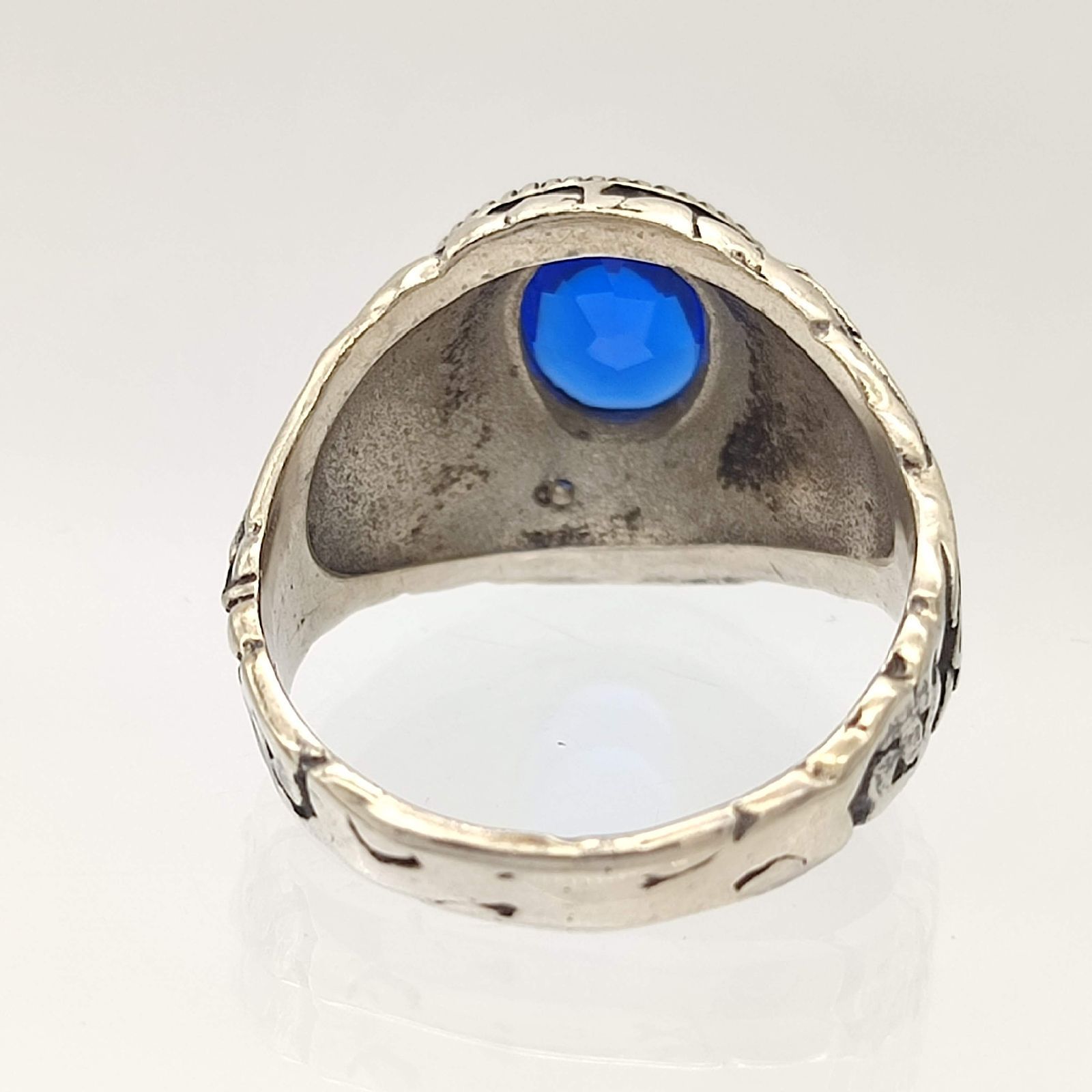 ナカガワ　ジョンロバーツ カレッジリング 指輪 17号 シルバー925 ナカガワ ジョンロバーツ カレッジリング 指輪 17号 シルバー925