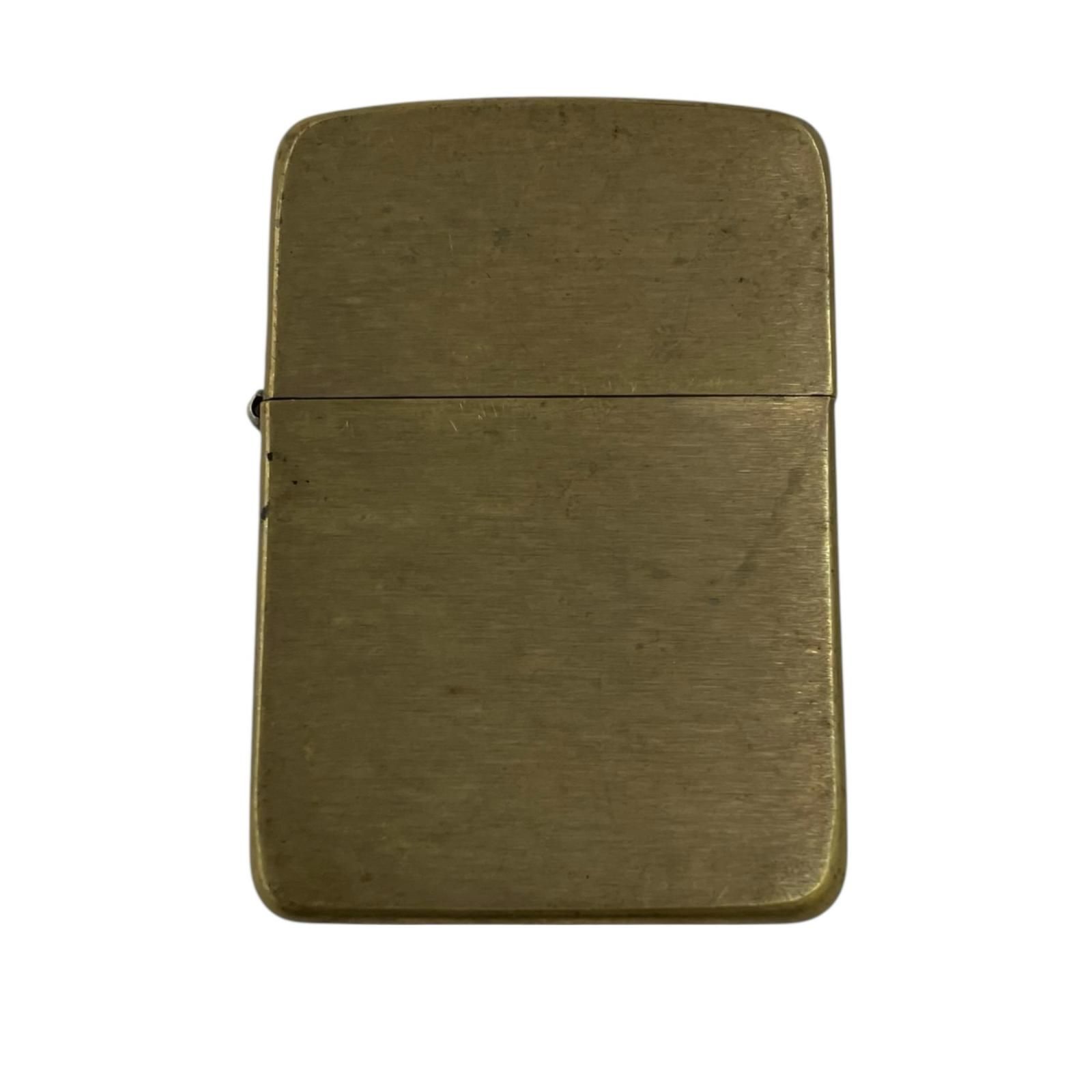 170590 現状品 ZIPPO ジッポ オイルライター 真鍮 2018年