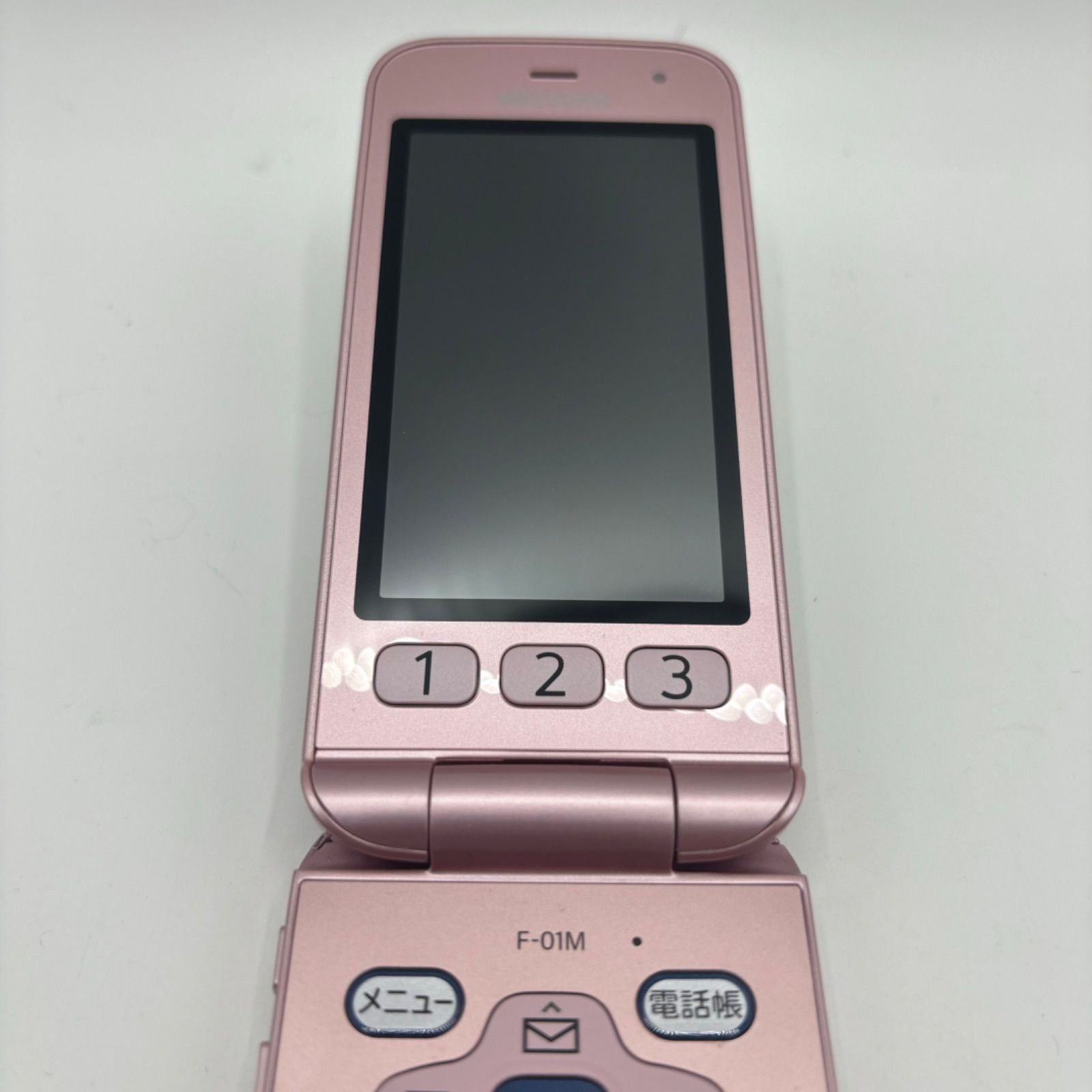 訳あり docomo らくらくホン F-01M ピンク - メルカリ