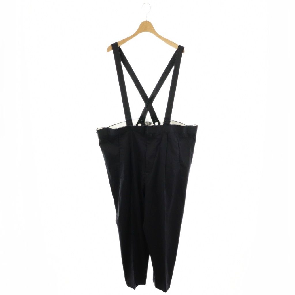 美品　ドゥロワー　サテンサスペンダー付パンツ ワイド　ジャンパースカート 美品 ドゥロワー サテンサスペンダー付パンツ ワイド ジャンパー