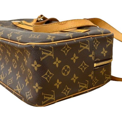 ♪ Louis Vuitton ルイヴィトン M51181 モノグラム シテGM ショルダーバッグ ダブルファスナー ビトン - メルカリ