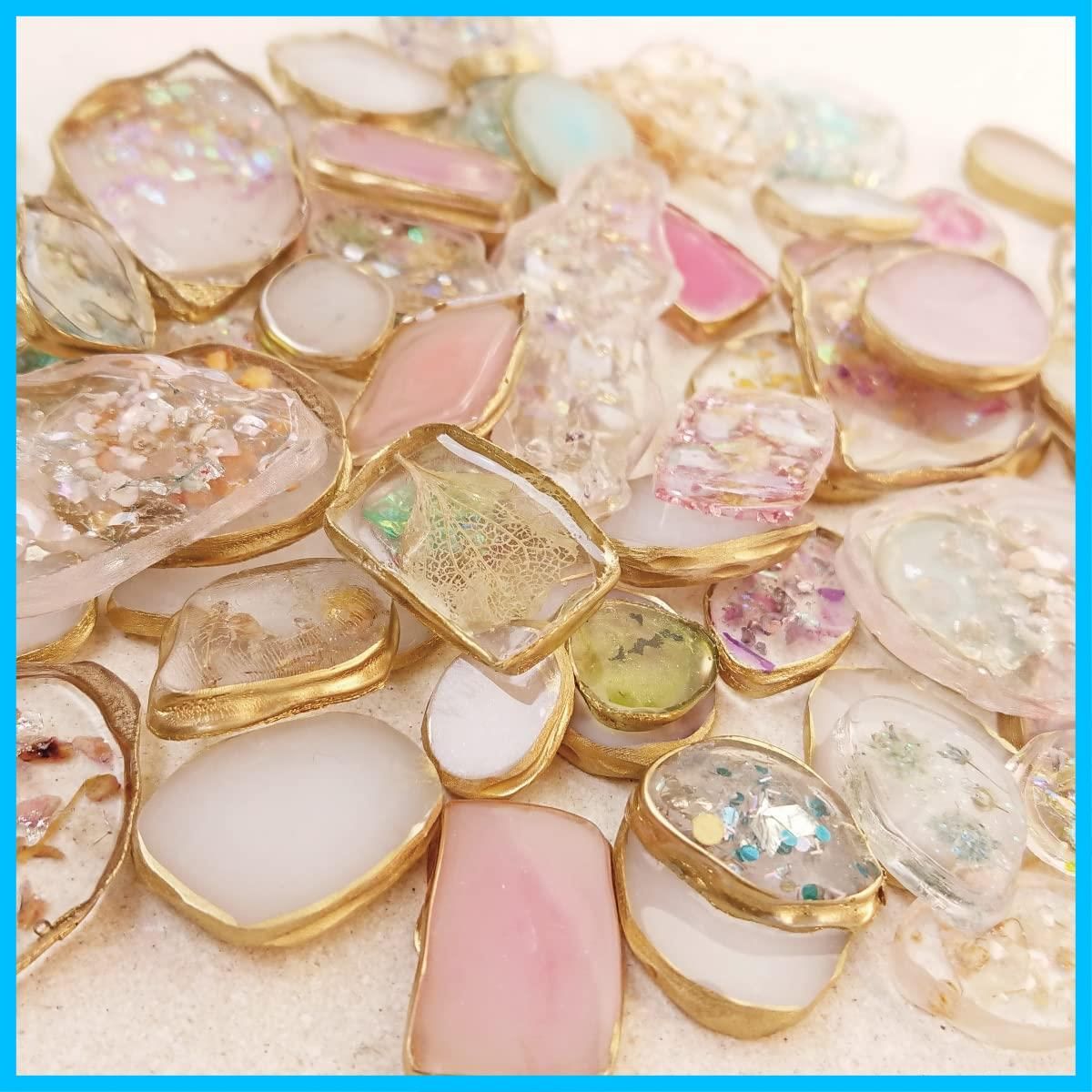 アゲートスライス シリコンモールド レジン アクセサリー ハンドメイド