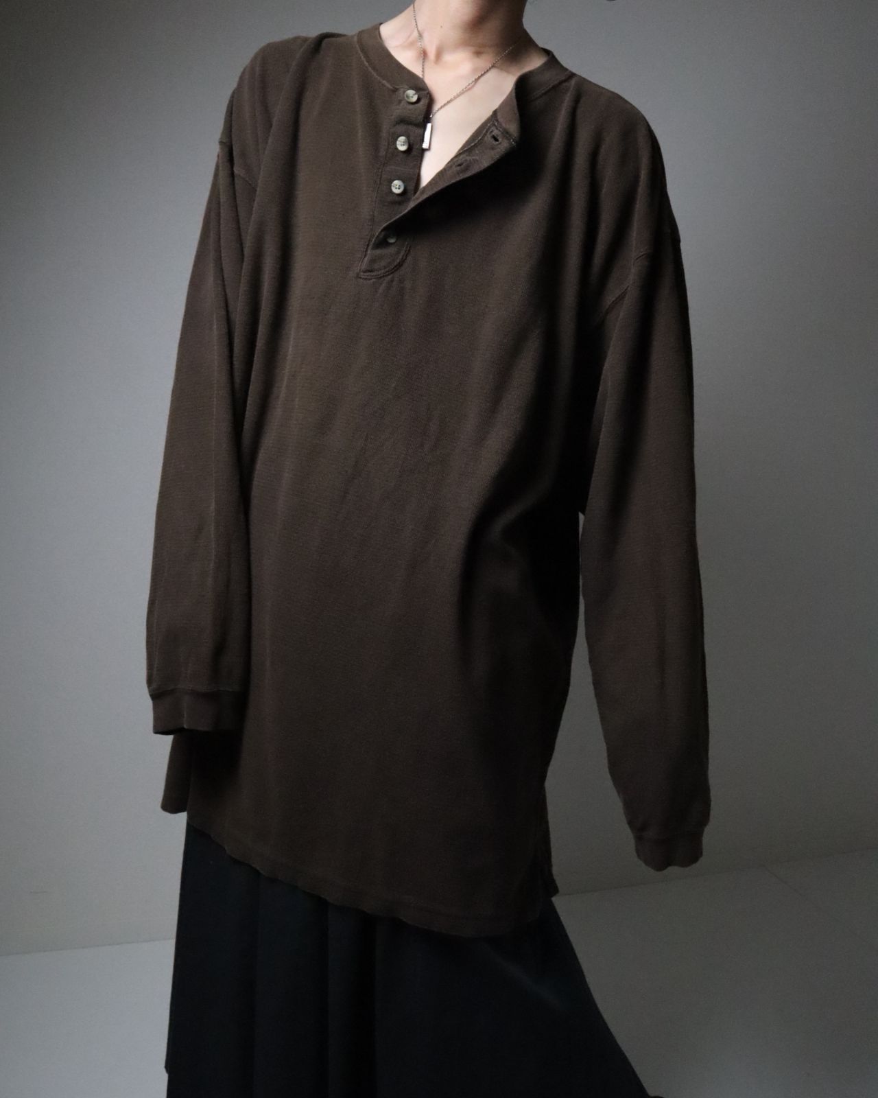 CDL Atelier Layered L/S Tee Lサイズ ブラック ミュージシャン
