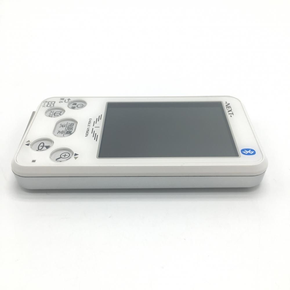 暮らしに便利なアイテム 美品】イーグルビジョンネクスト GPSナビ 白×シルバー EV-732 ラウンド用品・アクセサリー