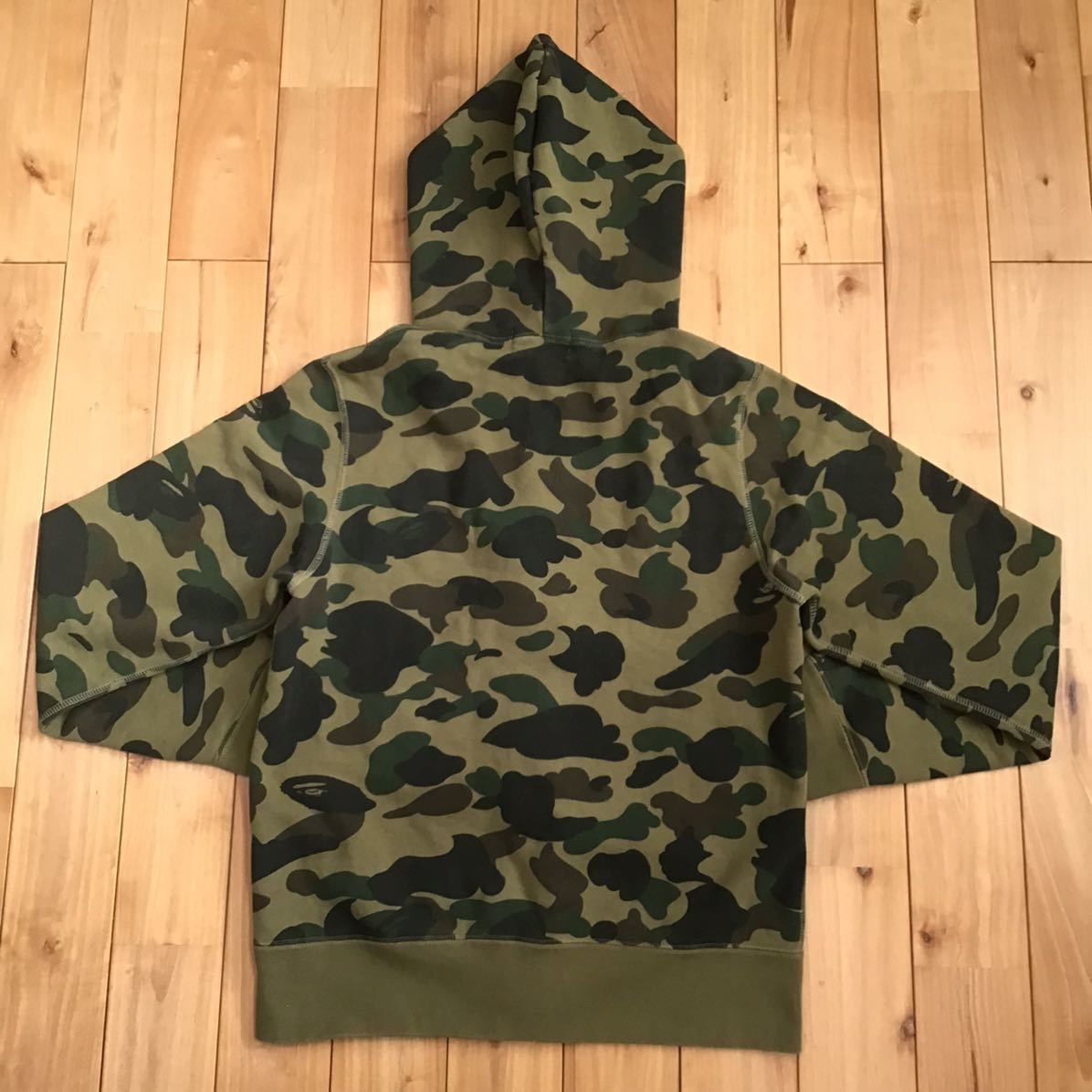 BAPE camo パーカー a bathing ape ベイプ エイプ 迷彩 - メルカリ