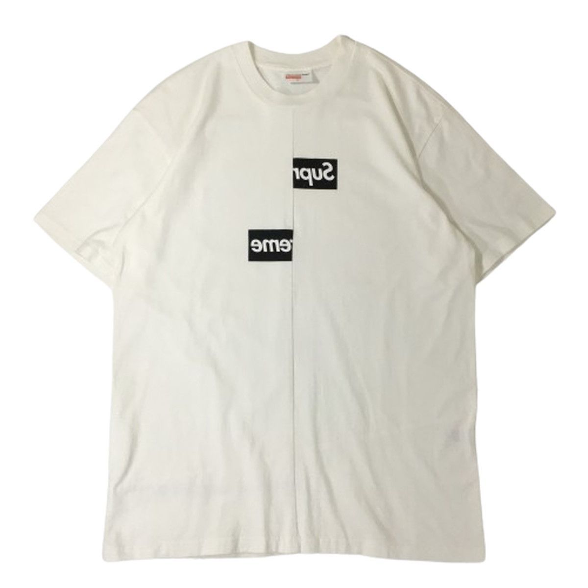 2022最新作 Supreme×ギャルソン ボックスロゴtシャツ - トップス