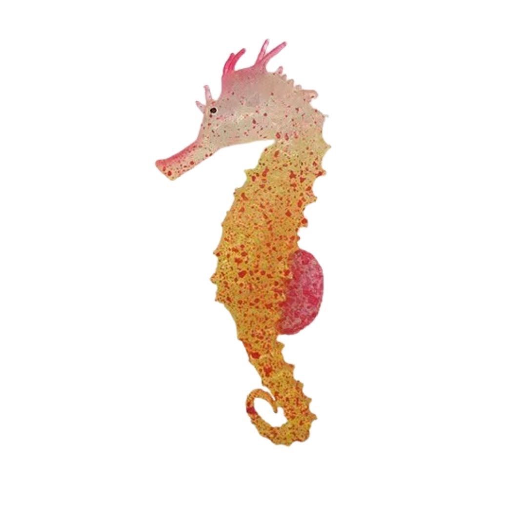 アクアリウム タツノオトシゴ 選べる3カラー ペット用品 シリコン製