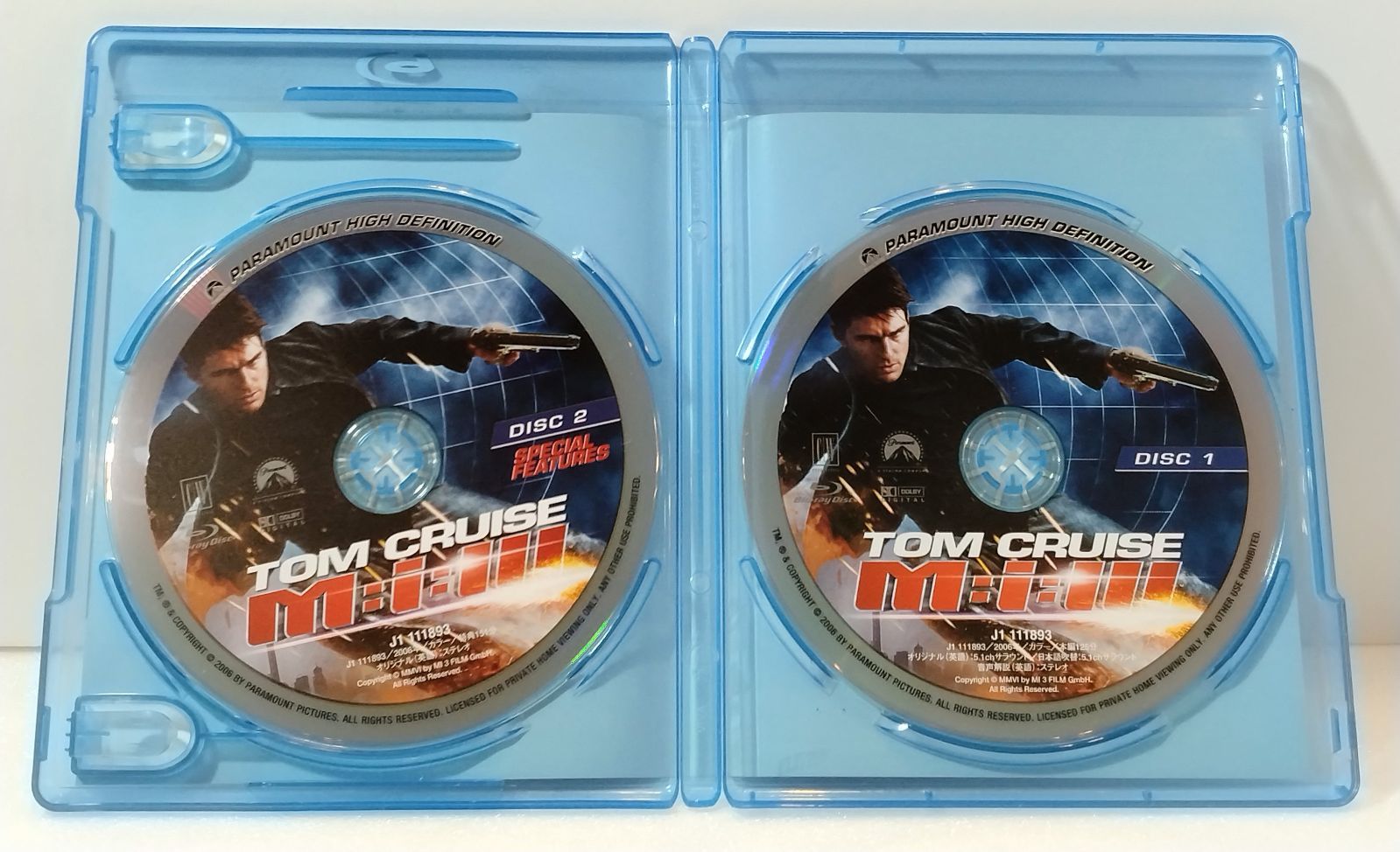 Blu-ray 2枚組 】ミッション・インポッシブル3 スペシャル