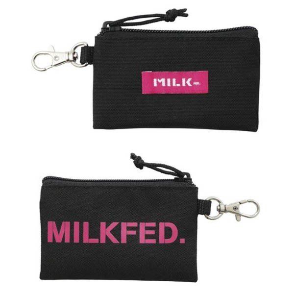 メルカリShops - リュック ミルクフェド バックパック MILKFED W ZIP BP BAR桃