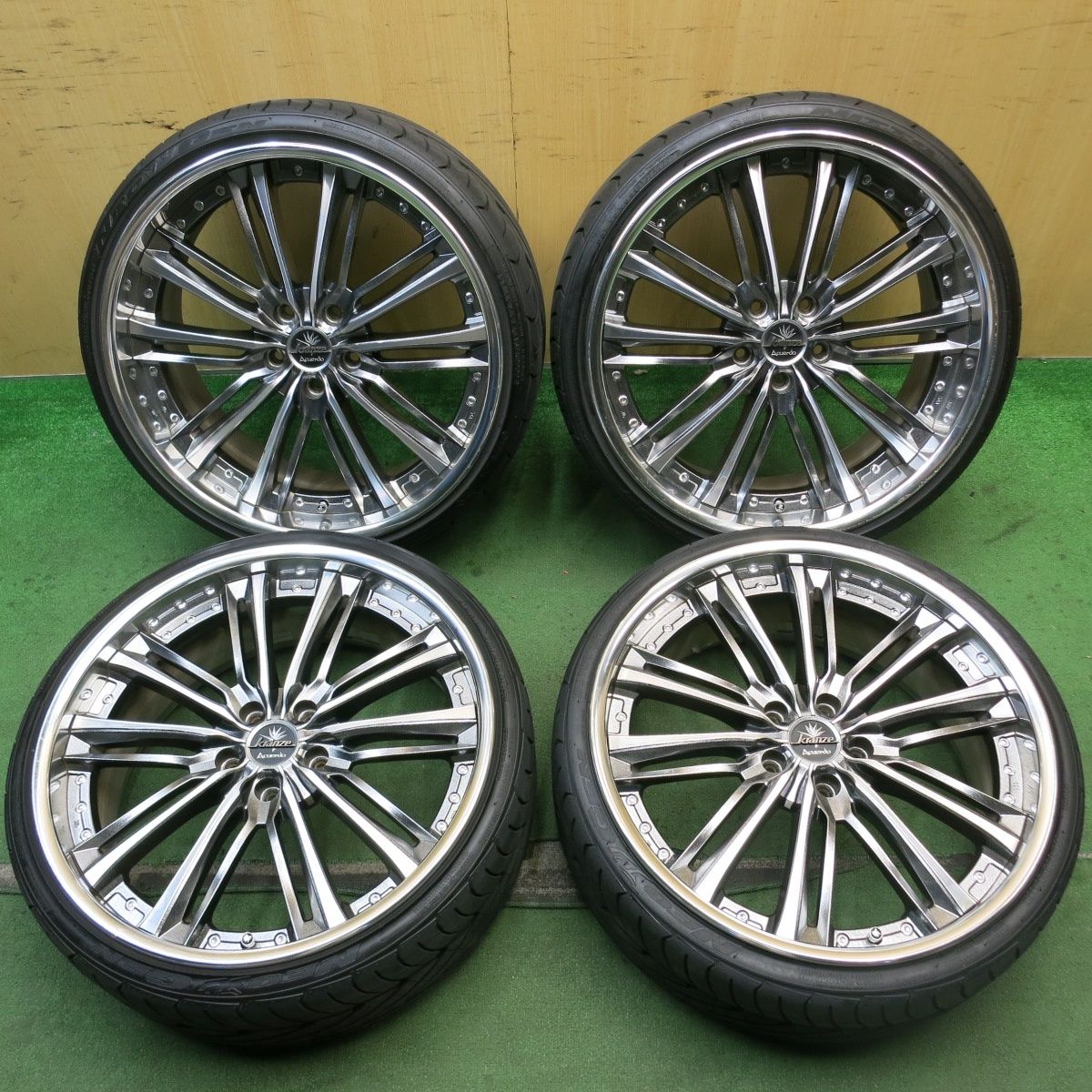 バリ溝 22年 9分 kranze Acuerdo 225 30R20 235 30R20 ニットー NEO テク GEN クレンツェ アクエルド 20インチ PCD114.3 5H 5091111HAノ