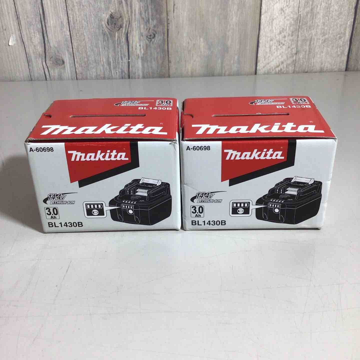 マキタ makita リチウムイオンバッテリー 14.4V|3.0Ah BL1430B 2個セット 戸田店
