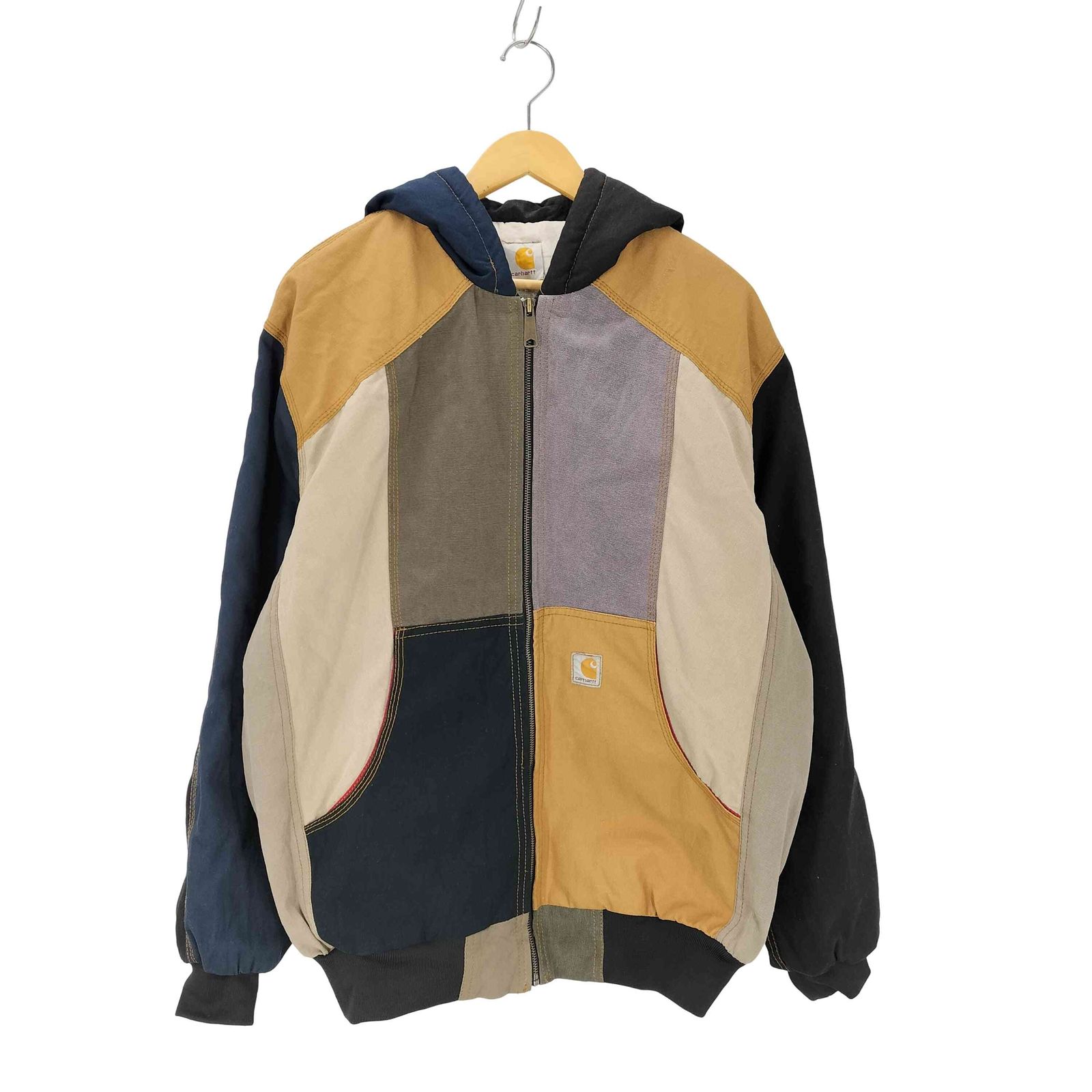 カーハート Carhartt リメイクアクティブパーカー クレイジーパターン メンズ 表記無