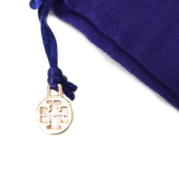 トリーバーチ ピアス TORY BURCH ブリテン ロゴ ロング ドロップ 