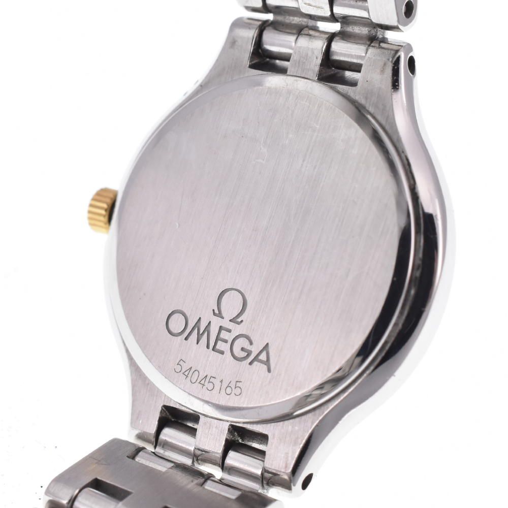 オメガ OMEGA デビル シンボル K18ベゼル クォーツ レディース良品 C