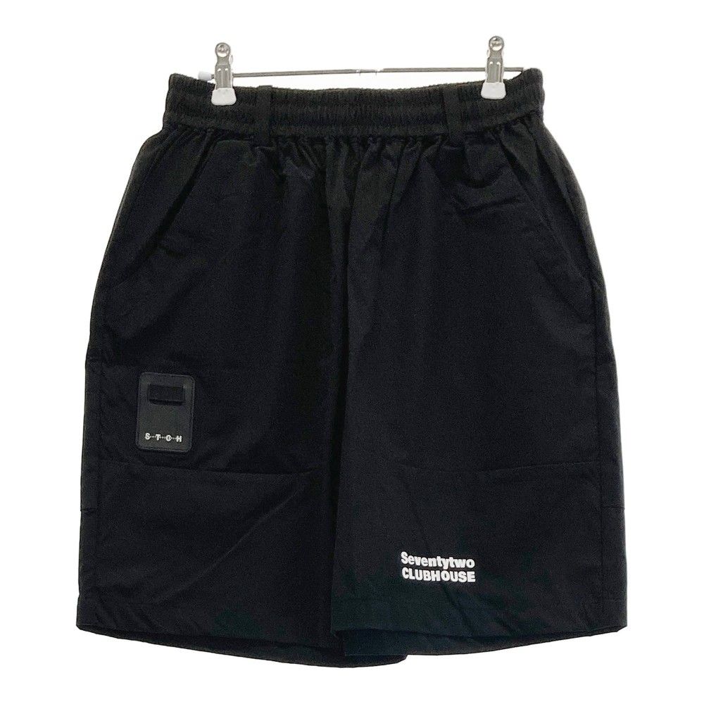 サイズ LXL STCH SEVENTYTWO CLUBHOUSE ×ANTIQUA GOLF ハーフパンツ ブラック系 240101435735 ゴルフウェア レディース ストスト