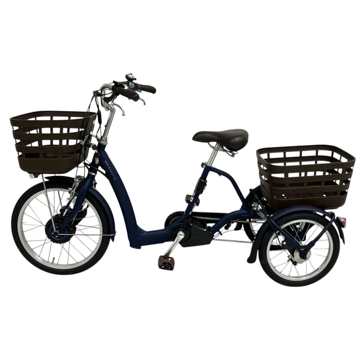 【美品】送料込み！電動アシスト自転車 RAKUTTO RW0B42と用品のセット ブリヂストン 電動アシスト三輪自転車 RAKUTTO RW0B42 ラクットワゴン