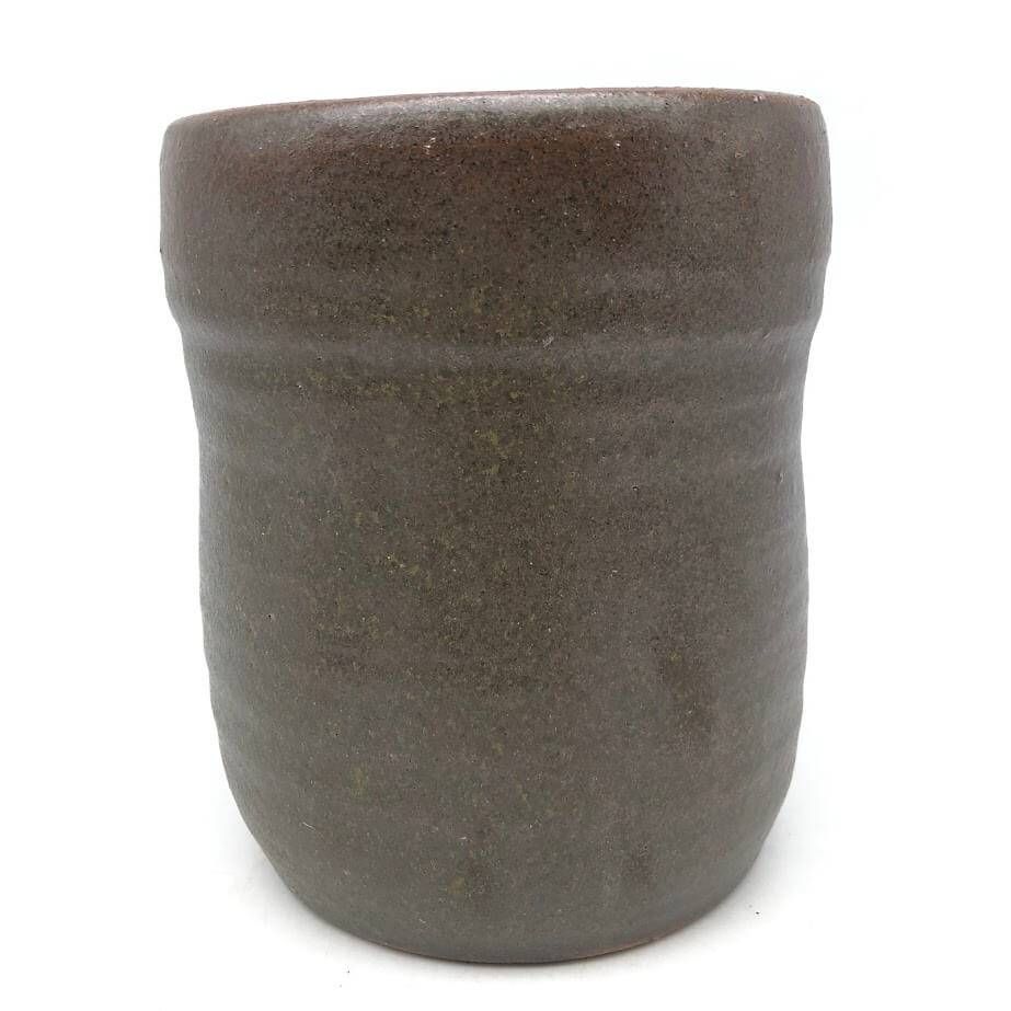 ss7526 【中古】 丹波焼 水指 水器 茶道具 茶系 素朴 シンプル 水指